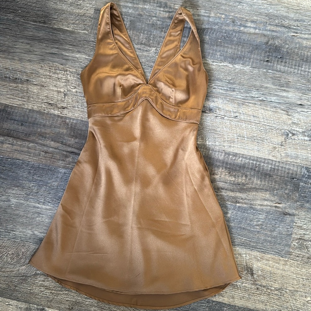 Brown Abercrombie dress